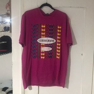 Pleasures x Guess Butterfly tee